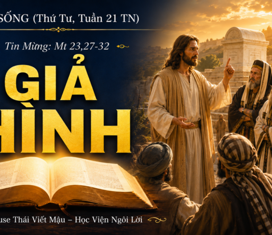 LỜI SỐNG (Thứ Tư, Tuần 21 TN)