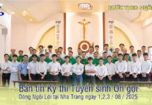 Bản tin Kỳ thi Tuyển sinh Ơn gọi SVD 2025