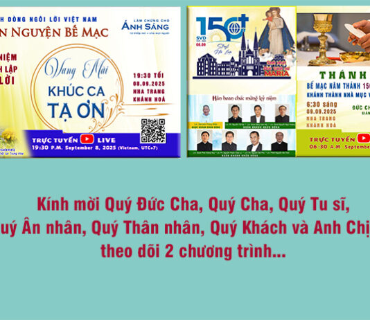 VIDEO: Diễn Nguyện và Thánh Lễ Mừng 150 Năm Thành Lập Dòng Ngôi Lời