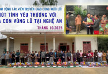 CHÚT TÌNH YÊU THƯƠNG VỚI BÀ CON VÙNG LŨ