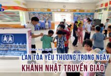 LAN TỎA YÊU THƯƠNG TRONG NGÀY KHÁNH NHẬT TRUYỀN GIÁO