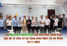 GẶP GỠ – CHIA SẺ – DẤN THÂN: DẤU ẤN TRUYỀN GIÁO TẠI CỘNG ĐOÀN NGÔI LỜI AN NHƠN