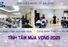 Học viện Ngôi Lời Sài Gòn tĩnh tâm Mùa Vọng 2025