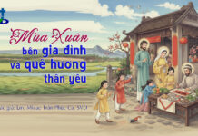 Mùa Xuân bên gia đình và quê hương thân yêu