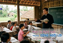 MỤC VỤ GIÁO DỤC TRONG DÒNG NGÔI LỜI