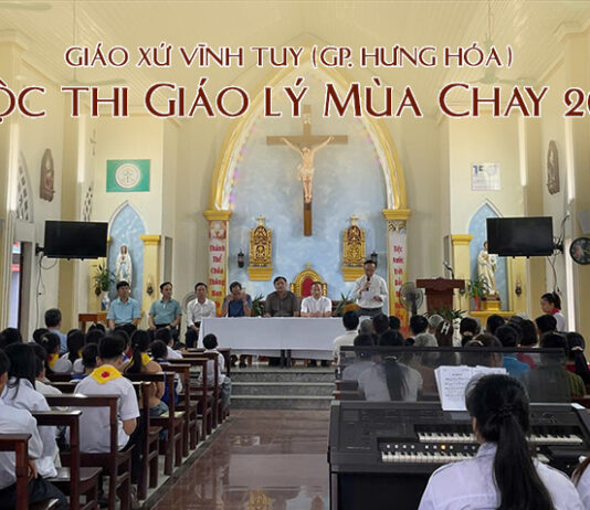 Giáo xứ Vĩnh Tuy: Cuộc Thi Giáo Lý Mùa Chay 2026