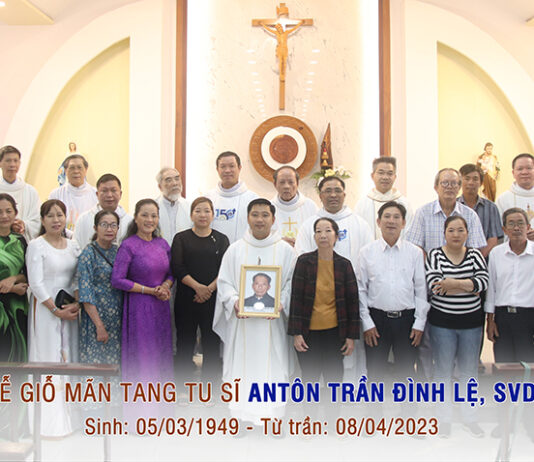 Lễ giỗ mãn tang Tu sĩ Antôn Trần Đình Lệ, SVD (1949-2023)