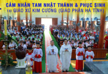 CẢM NHẬN TUẦN THÁNH TẠI GIÁO XỨ KIM CƯƠNG (GIÁO PHẬN HÀ TĨNH)