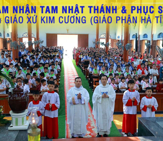 CẢM NHẬN TUẦN THÁNH TẠI GIÁO XỨ KIM CƯƠNG (GIÁO PHẬN HÀ TĨNH)