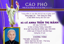 AI TÍN: Bà cố Anna Trần Thị Mảnh (thân mẫu Lm. Phêrô Trần Hải Hà, SVD – Thái Lan)