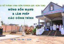 GX. Vinh Sơn: Mừng bổn mạng và Làm phép các công trình