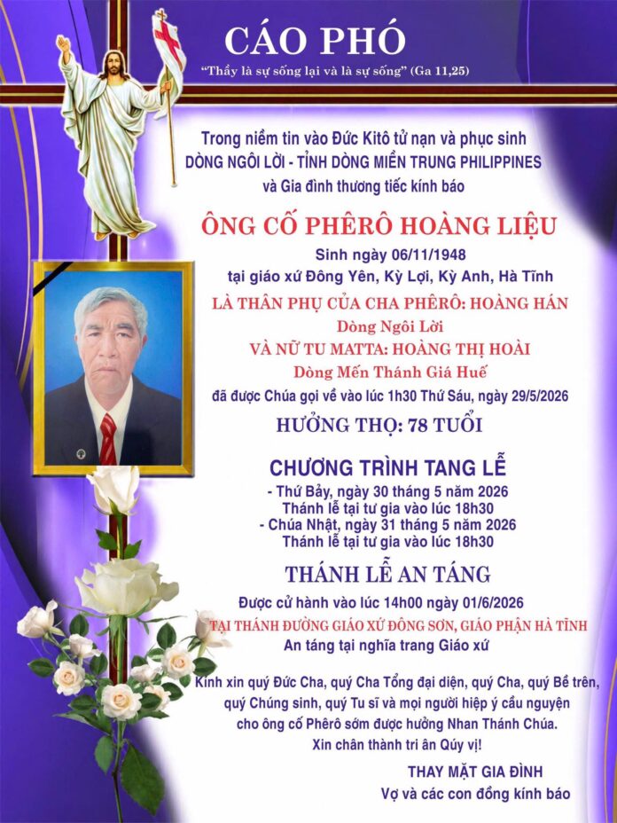 RIP OC Phero Hoang Lieu