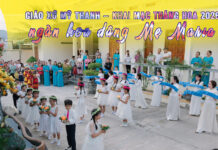GIÁO XỨ MỸ THANH – KHAI MẠC THÁNG HOA 2026 – KÍNH ĐỨC MẸ