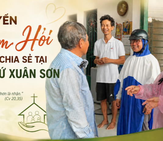 CHUYẾN THĂM HỎI VÀ CHIA SẺ TẠI GIÁO XỨ XUÂN SƠN