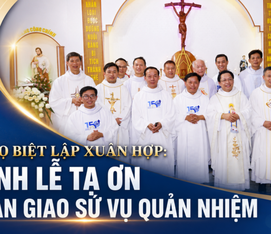 GIÁO HỌ BIỆT LẬP XUÂN HỢP: THÁNH LỄ TẠ ƠN VÀ BÀN GIAO SỨ VỤ QUẢN NHIỆM
