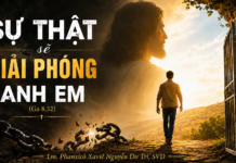«SỰ THẬT SẼ GIẢI PHÓNG ANH EM» (Ga 8,32)