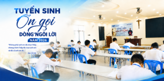 TUYỂN SINH ƠN GỌI DÒNG NGÔI LỜI NĂM 2026