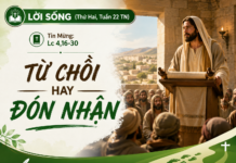 LỜI SỐNG (Thứ Hai, Tuần 22 TN)