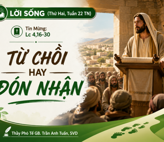 LỜI SỐNG (Thứ Hai, Tuần 22 TN)