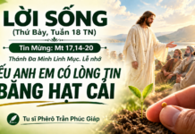 LỜI SỐNG (Thứ Bảy, Tuần 18 TN)