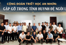 CỘNG ĐOÀN TRIẾT HỌC AN NHƠN: GẶP GỠ TRONG TÌNH HUYNH ĐỆ NGÔI LỜI