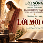 LỜI SỐNG (Thứ Hai, Tuần 25 TN)