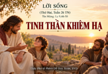 LỜI SỐNG (Thứ Hai, Tuần 26 TN)