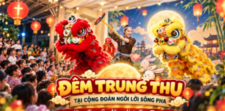 Đêm Trung Thu tại Cộng đoàn Ngôi Lời Sông Pha: Đêm Không Trăng Sao Nhưng Ngập Tràn Tình Người
