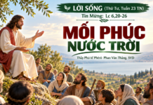 LỜI SỐNG (Thứ Tư, Tuần 23 TN)