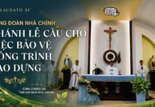 LAUDATO SI’ CỘNG ĐOÀN NHÀ CHÍNH: THÁNH LỄ CẦU CHO VIỆC BẢO VỆ CÔNG TRÌNH TẠO DỰNG