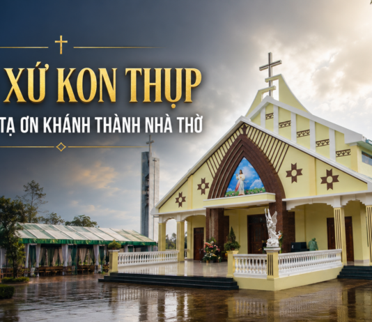 GIÁO XỨ KON THỤP: THÁNH LỄ TẠ ƠN KHÁNH THÀNH NHÀ THỜ
