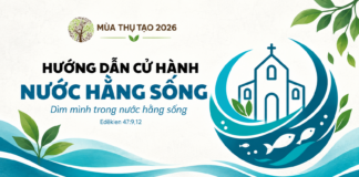 MÙA THỤ TẠO: HƯỚNG DẪN CỬ HÀNH 2026 – NƯỚC HẰNG SỐNG