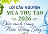 LỜI CẦU NGUYỆN MÙA THỤ TẠO – NĂM 2026