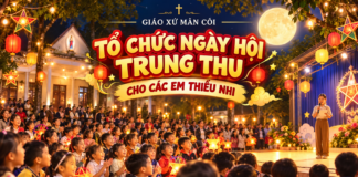 GIÁO XỨ MÂN CÔI TỔ CHỨC NGÀY HỘI TRUNG THU CHO CÁC EM THIẾU NHI