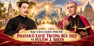 HAI TÂN CHÂN PHƯỚC PHANXICÔ XAVIÊ TRƯƠNG BỬU DIỆP VÀ FULTON J. SHEEN Hai khuôn mặt – Một sứ mạng: Những gợi mở cho việc loan báo Tin Mừng trong thế kỷ XXI