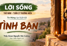 LỜI SỐNG (Thứ Năm, Tuần 27 TN)