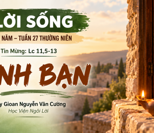 LỜI SỐNG (Thứ Năm, Tuần 27 TN)