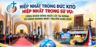HIỆP NHẤT TRONG ĐỨC KITÔ – HIỆP NHẤT TRONG SỨ VỤ: CỘNG ĐOÀN DÒNG NGÔI LỜI TẠI RÔMA CỬ HÀNH KHÁNH NHẬT TRUYỀN GIÁO 2026