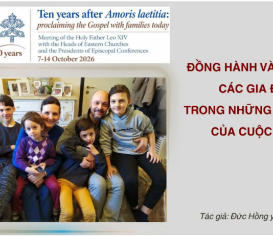 ĐỒNG HÀNH VÀ NÂNG ĐỠ CÁC GIA ĐÌNH TRONG NHỮNG KHÓ KHĂN CỦA CUỘC SỐNG – BÀI CHIA SẺ CỦA ĐỨC HỒNG Y PABLO VIRGILIO SIONGCO DAVID
