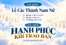 LỜI SỐNG (Lễ Các Thánh Nam Nữ)